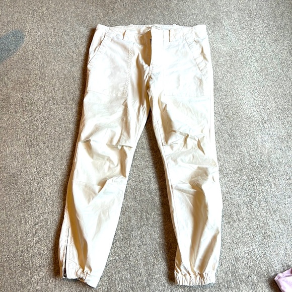 cropped military pants. 2 pen marks that will need some washing. - Picture 4 of 5